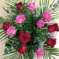 Rose duo dozen