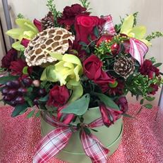Christmas hat box