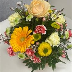 Round basket bright