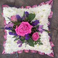 Pink cushion