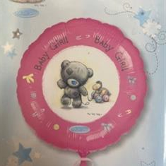 Baby girl balloon 