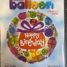 Happy birthday balloon 