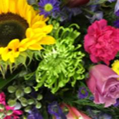 Florist Choice Aqua Bright